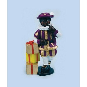 beha Boekhouding geschenk Zwarte Piet bij de pakjes – 8 cm | Speelgoed en Treinen